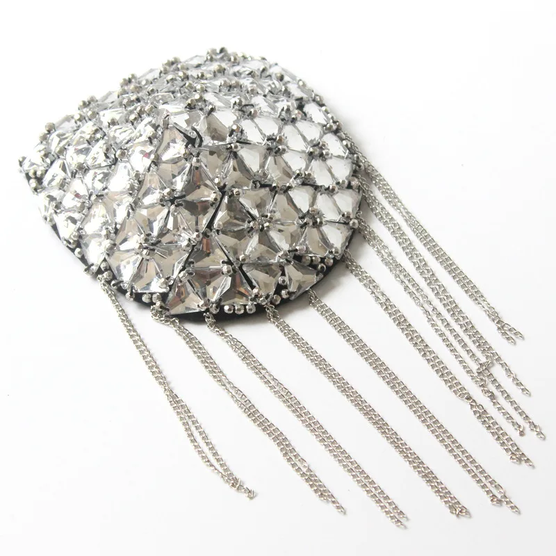 2 шт. брошь в виде эполета с кисточкой |