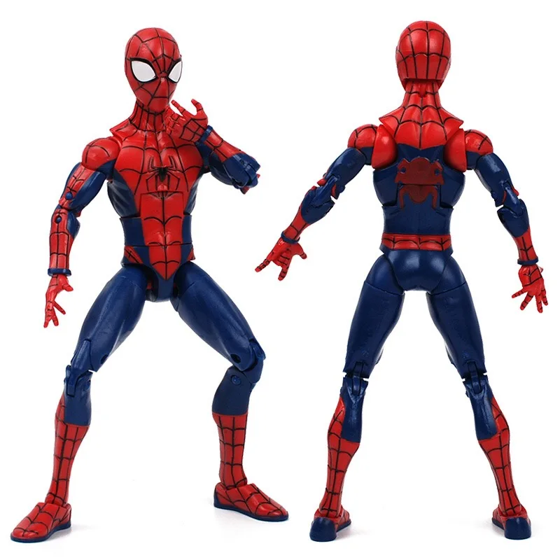 16cm Disney Anime Avengers Role Female Spider-gwen Spiderman Action Figur Model Children Toy Birthday Gifts