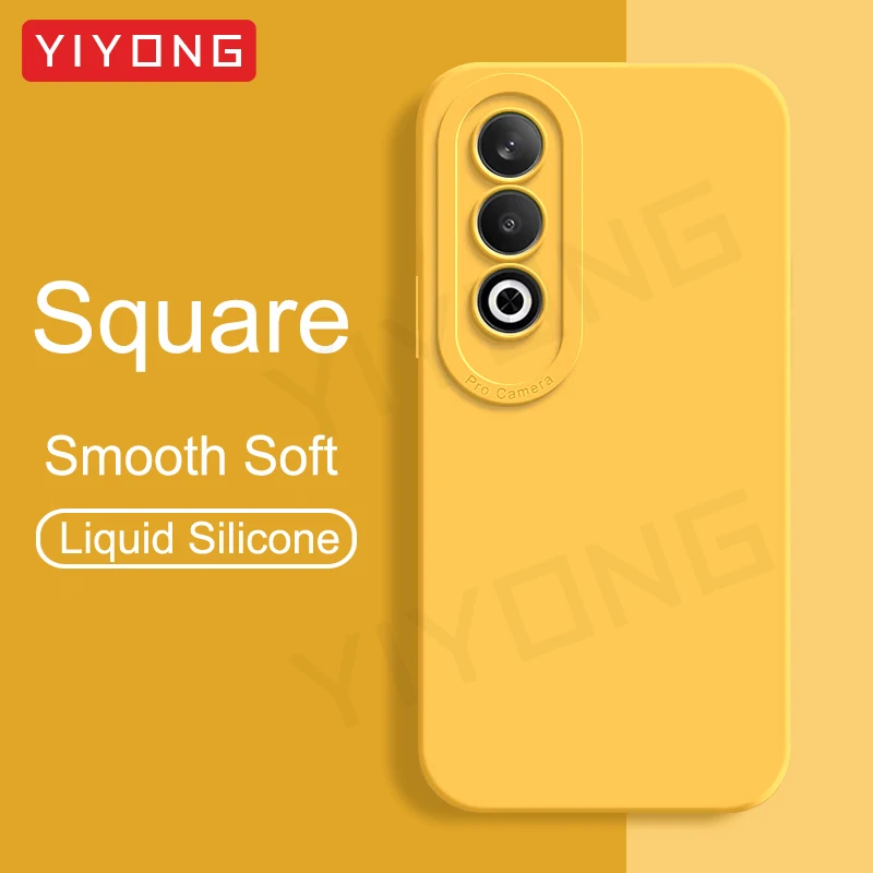 Оригинальный мягкий чехол из жидкого силикона для OnePlus Nord CE4 YIYONG противоударные