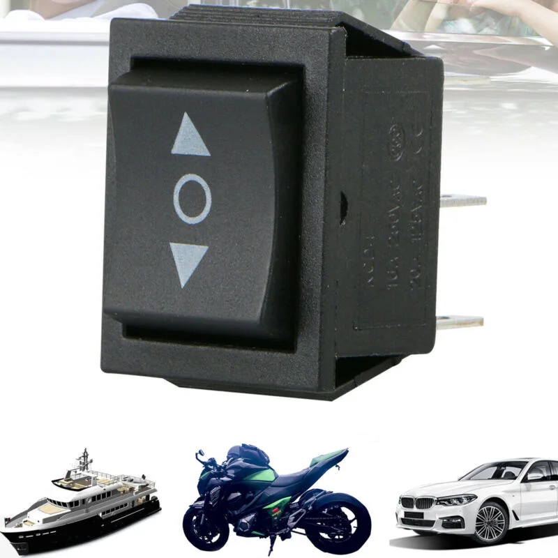 

AC 250 В/16A 125 В/20A DPDT 20 А поддерживается 6 контактов вкл/выкл/вкл Мгновенный Переключатель для автомобилей мотоциклов кораблей