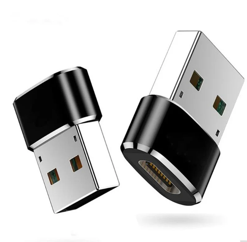 200pcs USB 3.0 Type A Male to USB 3.1 Type C Female Connector Converter Adapter Type-c USB Standard Charging Data Transfer