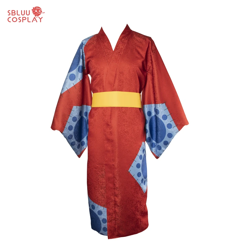 

SBluuCosplay Anime Wano Country Luffy Kimono Cosplay Costume