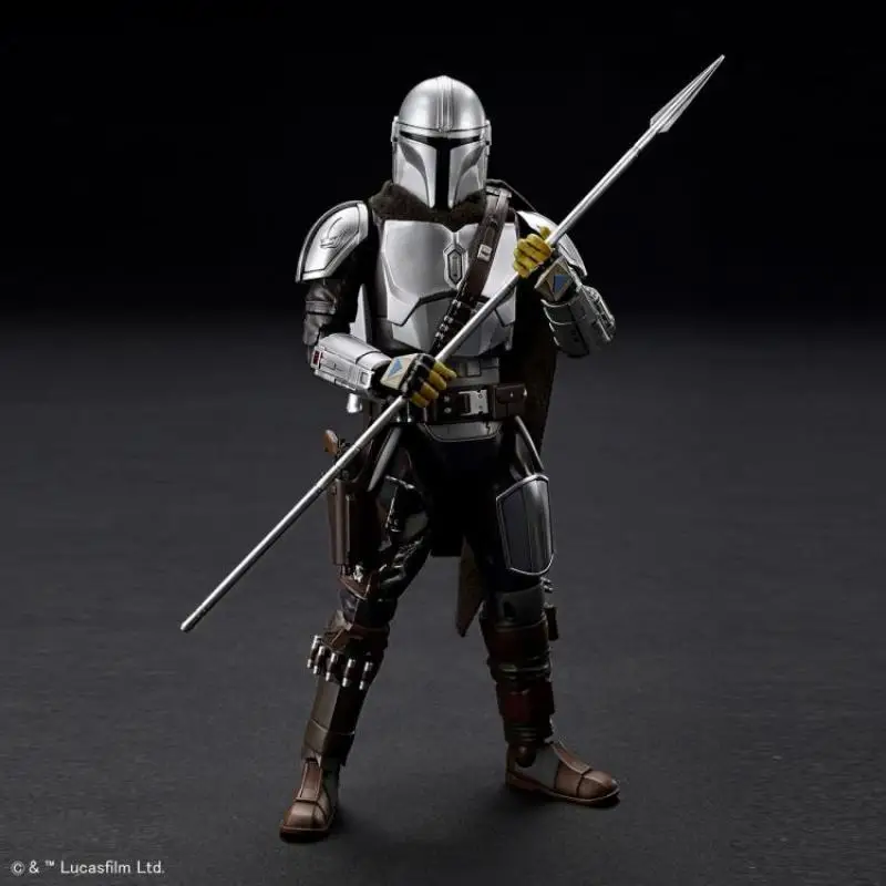 

Bandai Star Wars The Mandalorian Beskar Armor (Silver Coating Ver.) 1/12 Scale Model Kit Movable Figure Collection Assembly Toys