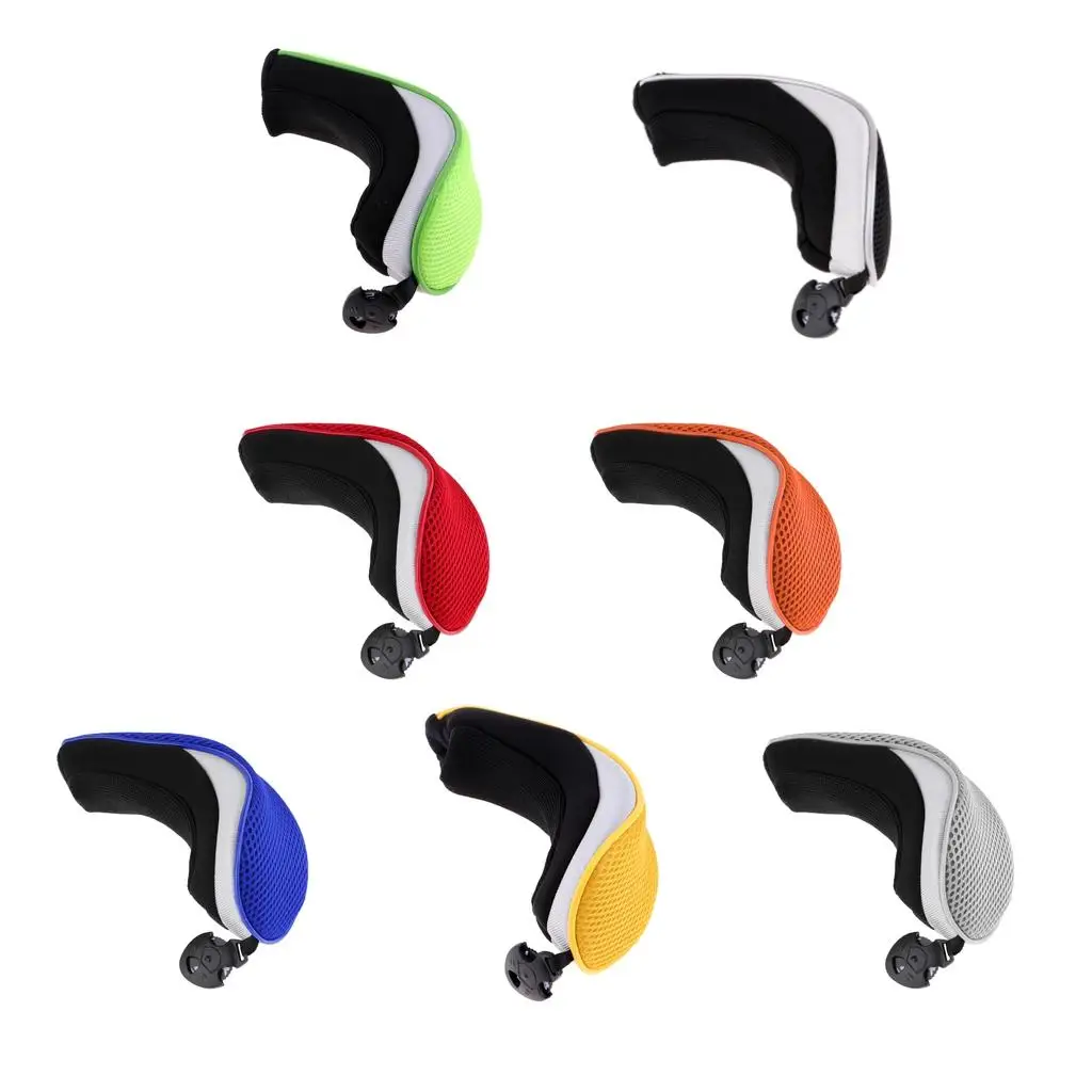 2Pcs Durability UT Golf Club Head Covers Kopfbedeckung 5 7 X No. Tag