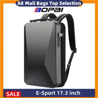BOPAI E-Sports Laptop Backpack Anti-Theft Waterproof College Backpack USB Charging Men Business Travel 17 3 Backpack Gaming Bag