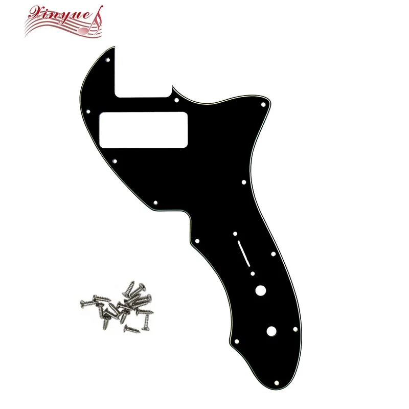 10pcsCustomXinyue Guitar Parts - For Tele 69 Thinline Guitar Pickguard Scratch Plate  With P90 Humbucker