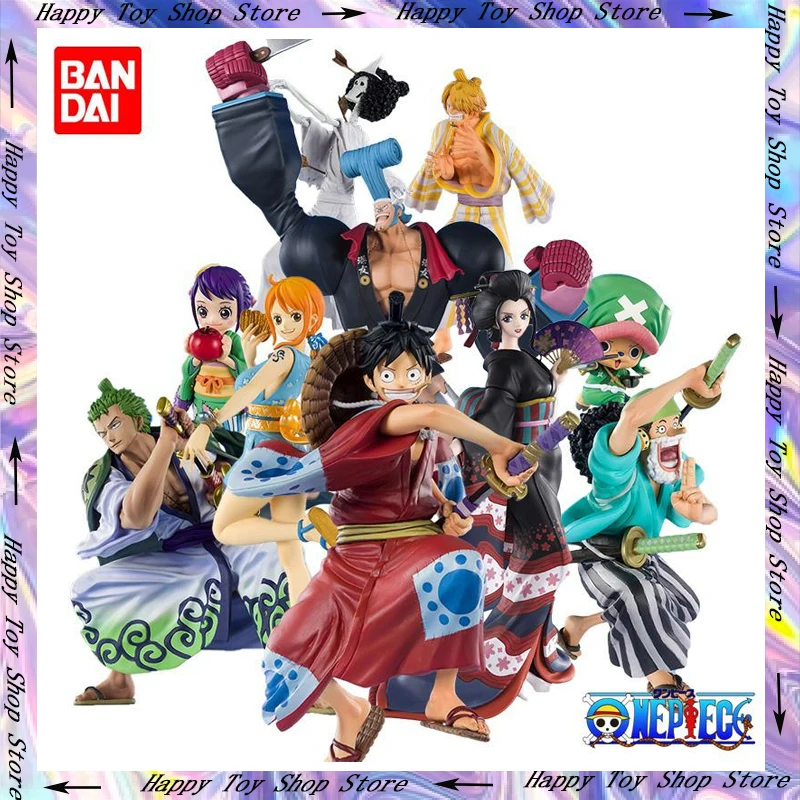 

Фигурка Bandai фигурка из аниме «Zero One Piece», фигурка ВАО Луффи, Зоро, санцзи, нами, сссоп, коллекционная кукла, подарок, оригинал