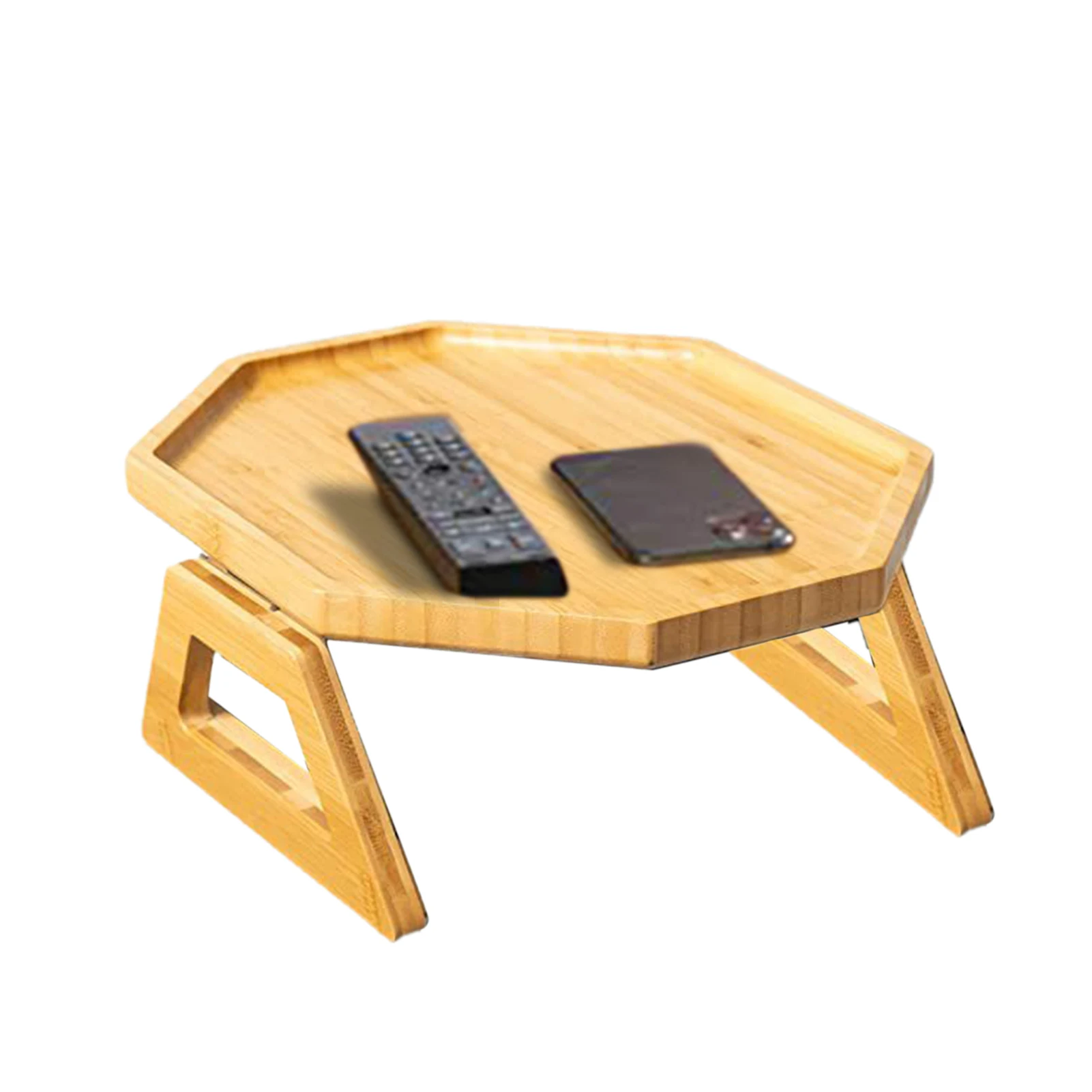 

Sofa Armrest Tray Table Foldable Sofa Arm Clip Table Foldable Couch Armrest Tray Wooden Sofa Handy Little-Table Couch Tray Ideal