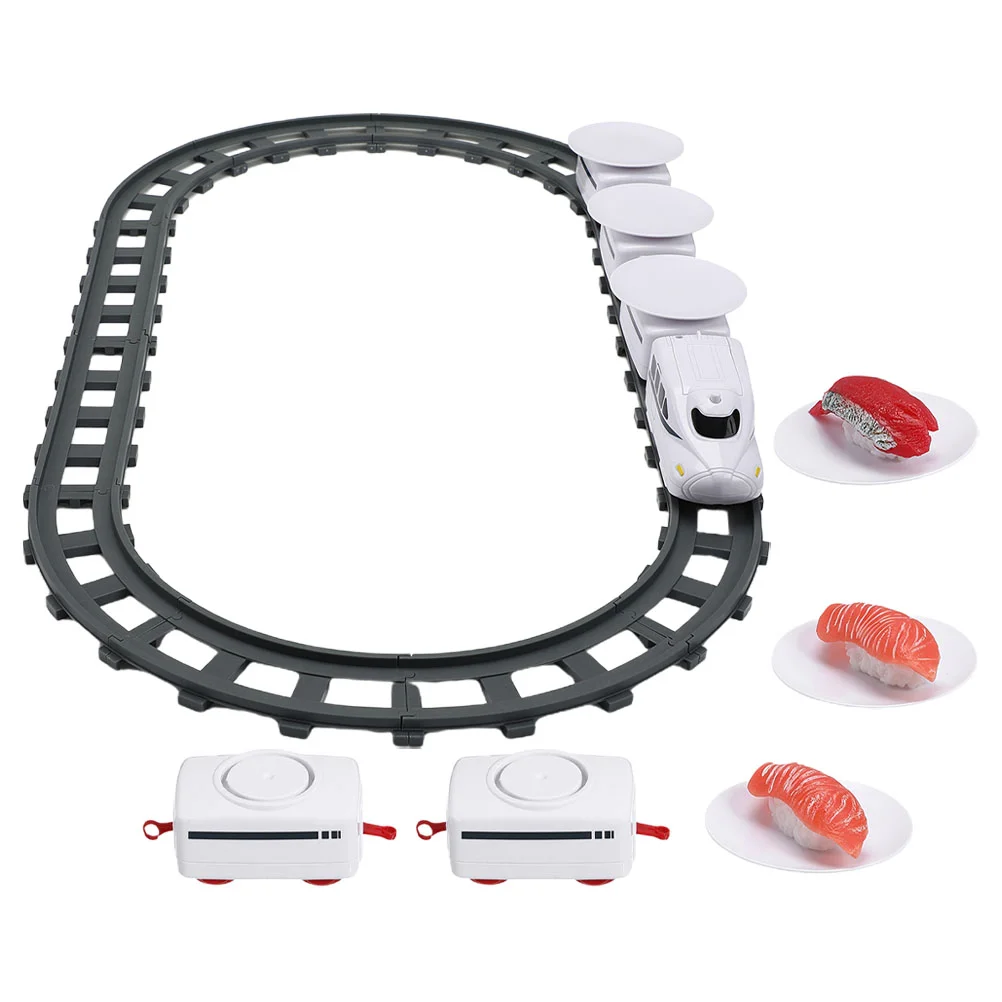 

Toy Creative Sushi Trains Plaything Kids Interesting Subway Household Holder Plastic Child Multifunctional Truck