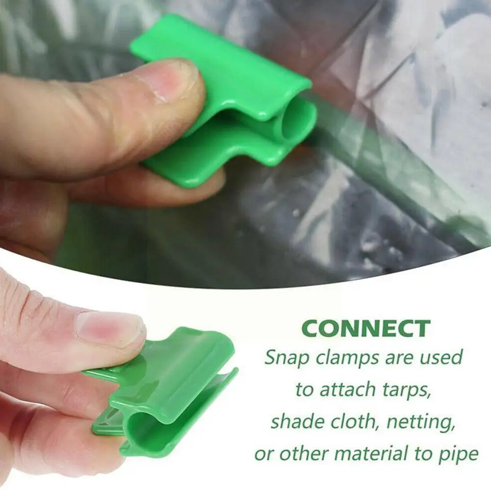 

Зажим для трубы, зажим для пленки, зажимы для теплицы, зажим для пленки, зажим для поддержки обруча, затенение крышки, рама, туннель для сада ...