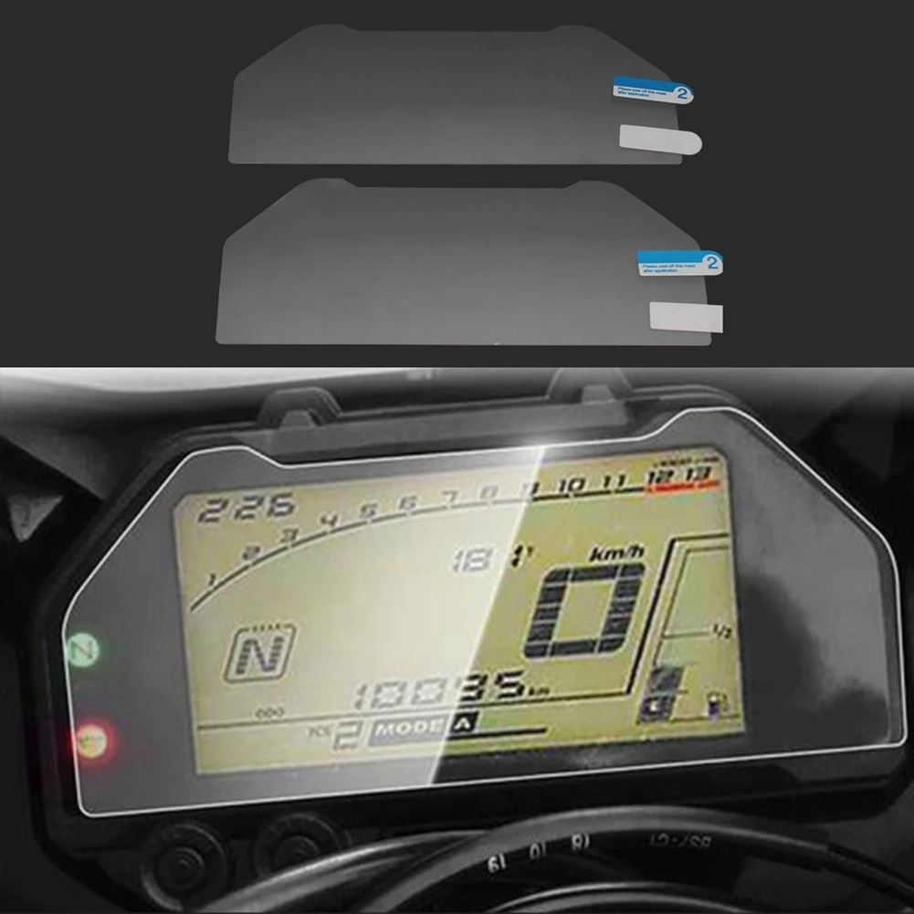 

2pcs Dashboard Screen Protector Anti Scratch Protection Film Motorcycle Accessories For YAMAHA MT-03 MT-25 YZF-R25 YZF-R3