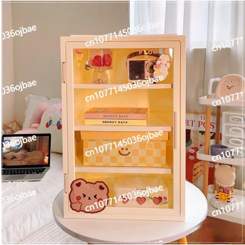 Регулировка высоты перспективная дверная витрина розовый многофункциональный