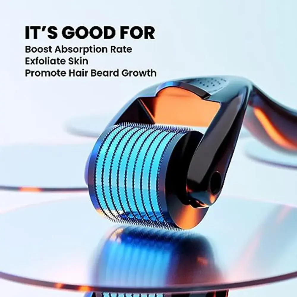 Ролик для бороды Mezoroller DRS 540 иглы микроигольный ролик дермы волос уход за кожей