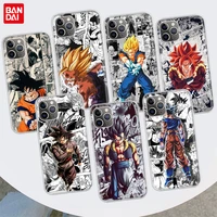 dragon ball anime goku phone case for apple iphone 11 12 13 pro 7 xr x xs max 6 6s 8 plus mini 5 5s se print soft cover coque