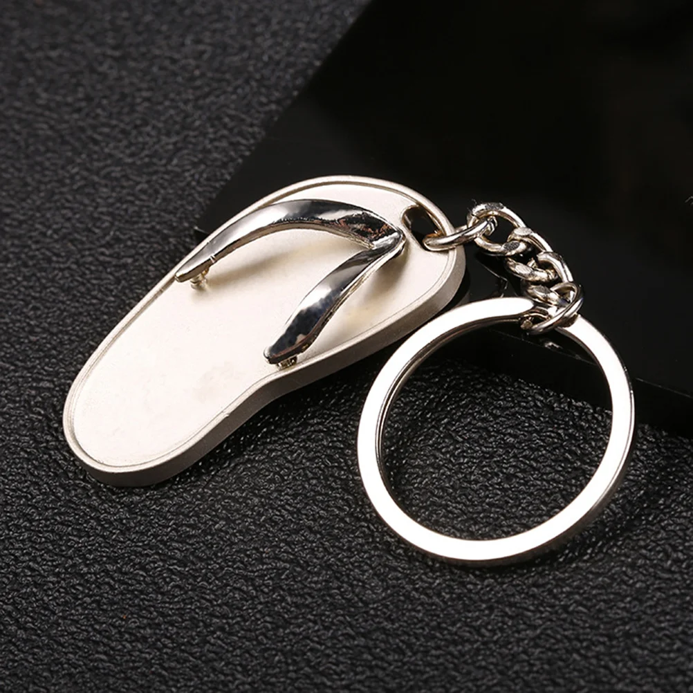 

Key Keychain Holder Charms Handbag Metal Carpurse Flop Pendant Beachring Gift Chain Couple Keychains 3D Keys Rings Charm Men