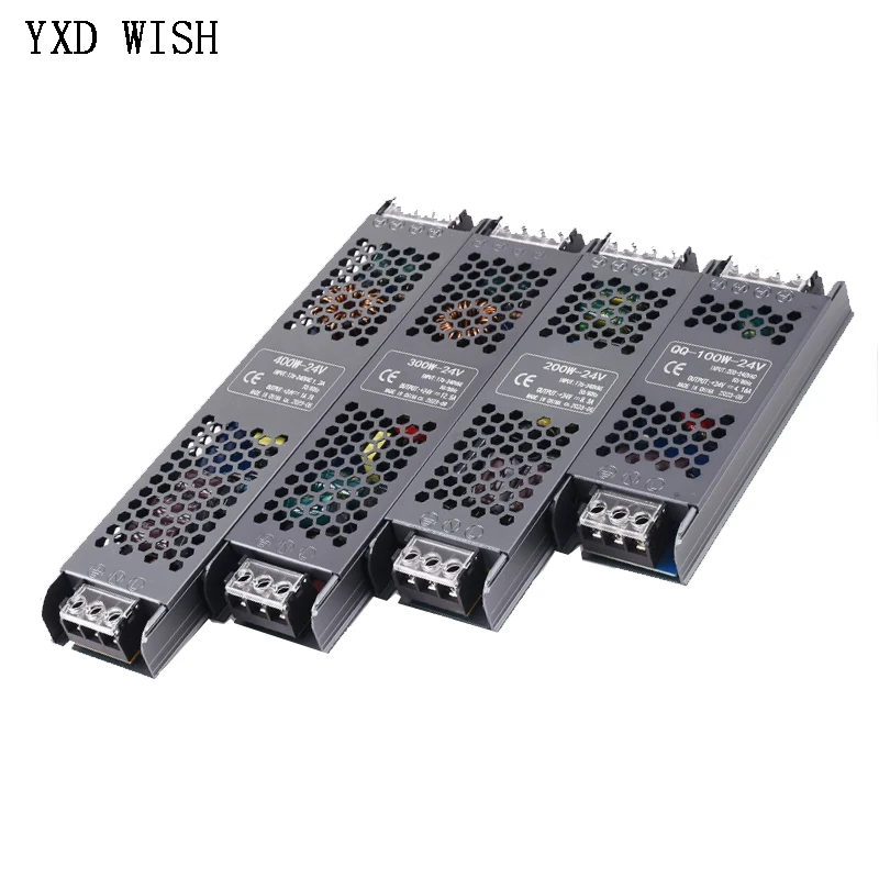 

Трансформатор для светодиодной ленты 12В/24В 60-400Вт