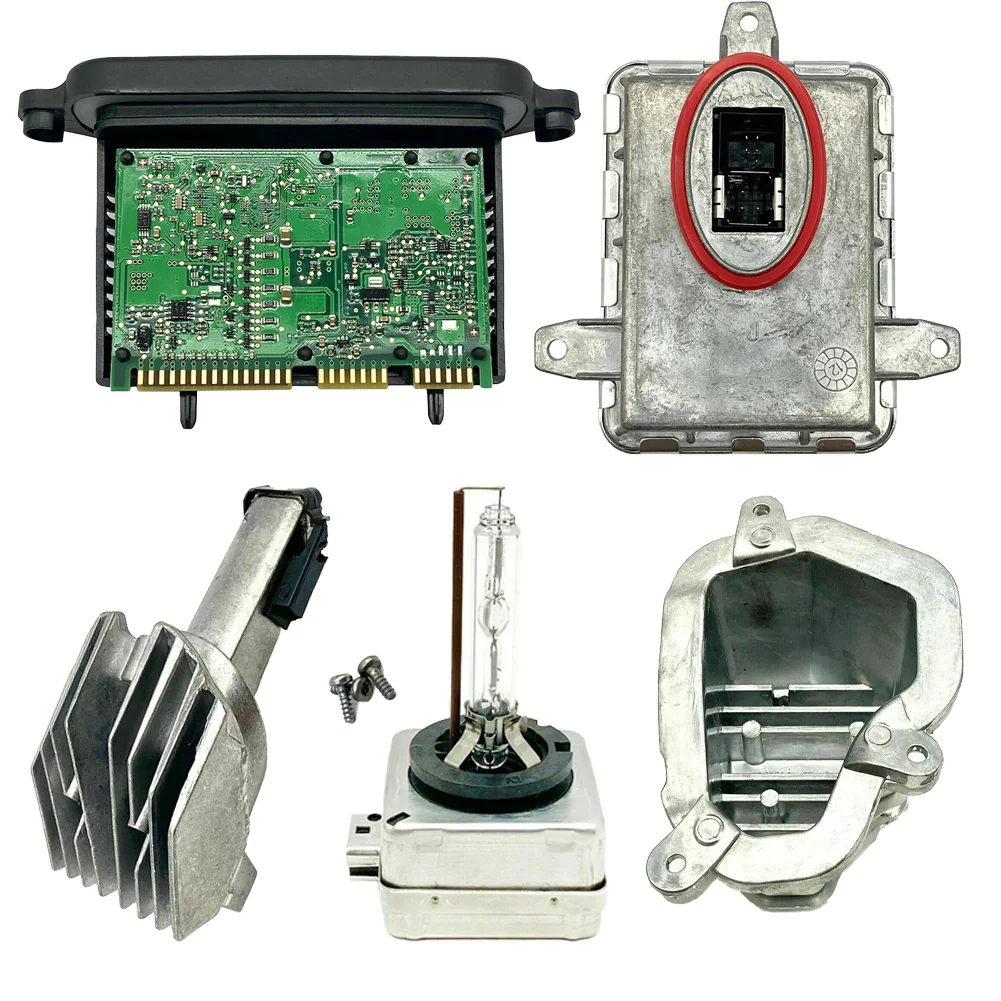 

D1S ксеноновая балластная лампа светодиодный модуль управления левый поворотный сигнал комплект диодов ангельские фары для BMW 5 серии 535i 528i ...