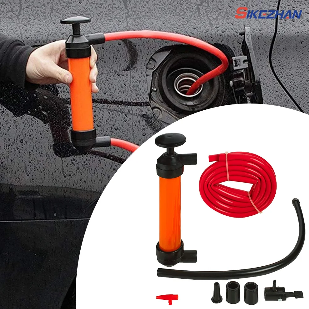 

Портативный Ручной Масляный Насос С Сифонной Трубкой, Автомобильный Шланг, Вакуумный Насос Для Перекачки Жидкого Газа