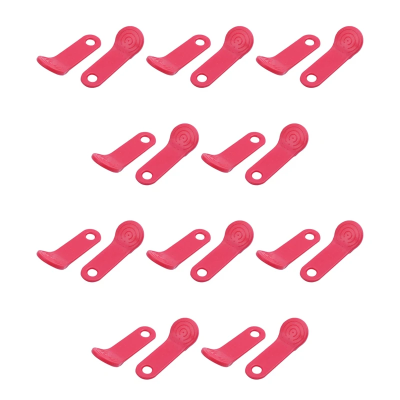 

20Pcs DS1990A-F5 TM Card Ibutton Tag With Wall-Mounted Red