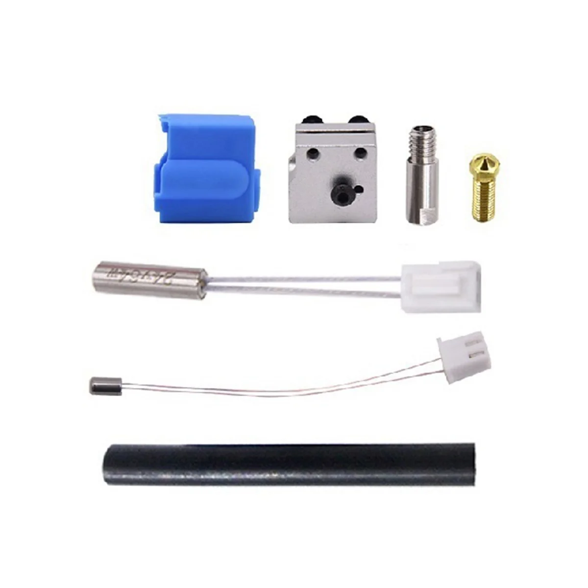 

3D Printer Parts for Artillery Sidewinder X1 & Genius 0.4mm Nozzle NTC100K Thermistor Heat Tube Heated Block