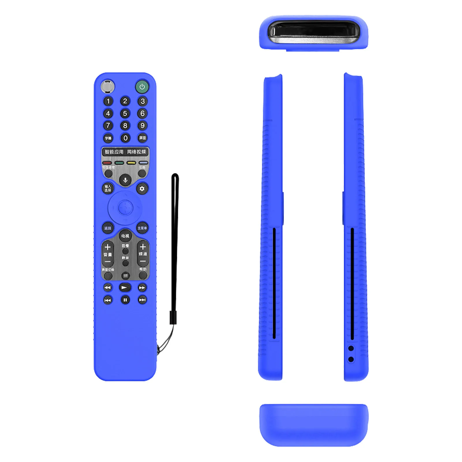 

Silicone Protective Case For RMF TX600C/P/U/E 500U/E Smart TV Remote Shockproof Protector Glowing In Dark