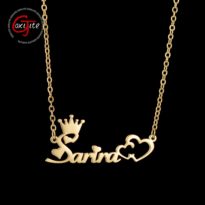 Модное ожерелье с именем Goxijite для женщин
