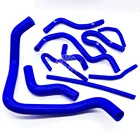 Комплект силиконовых шлангов радиатора для HONDA CIVIC EK3 D15 D16 SOHC EGEK 92-00 (10 шт.)