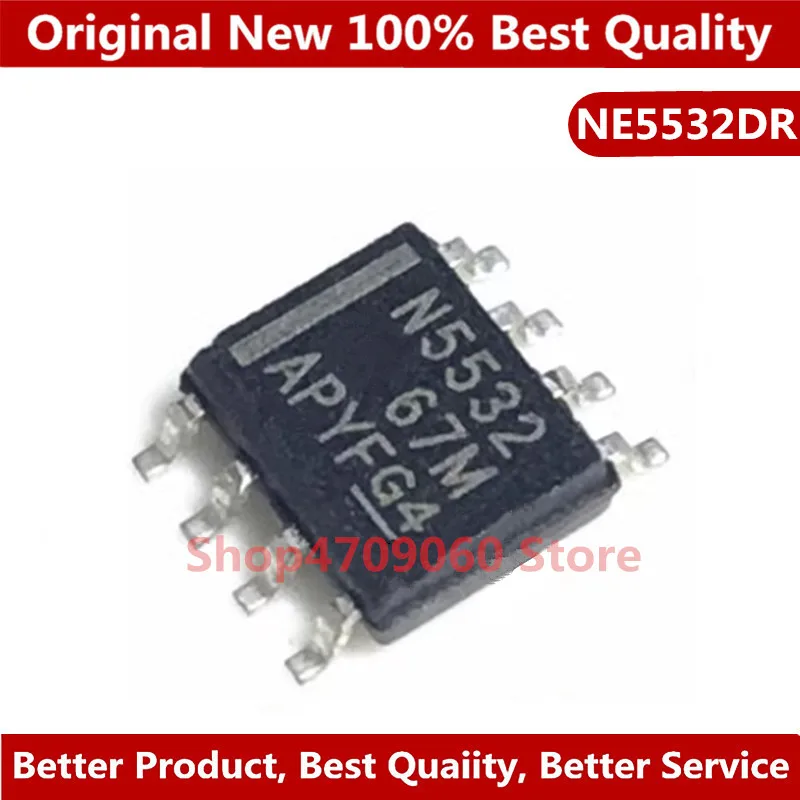 10 шт. NE5532DR SOP8 NE5532 SOP N5532 5532DR SOP-8 NE5534DR NE5534 SMD новый и оригинальный IC