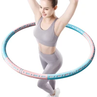 detachable fitness exercise yoga hoops home workout sport circle slimming massage ring gym accessories bodybuilding equipment