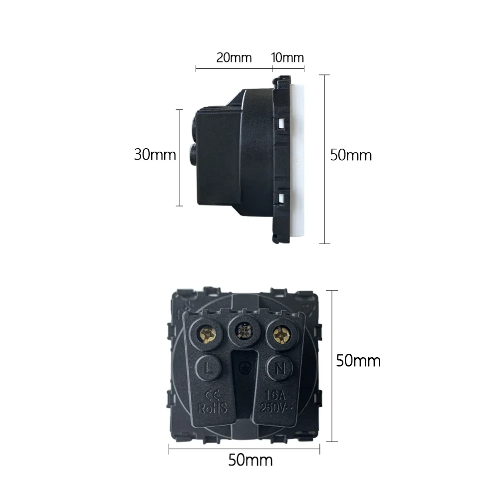 Заводская розетка TAWOIA Европейский русский немецкий стандарт с безопасной дверью