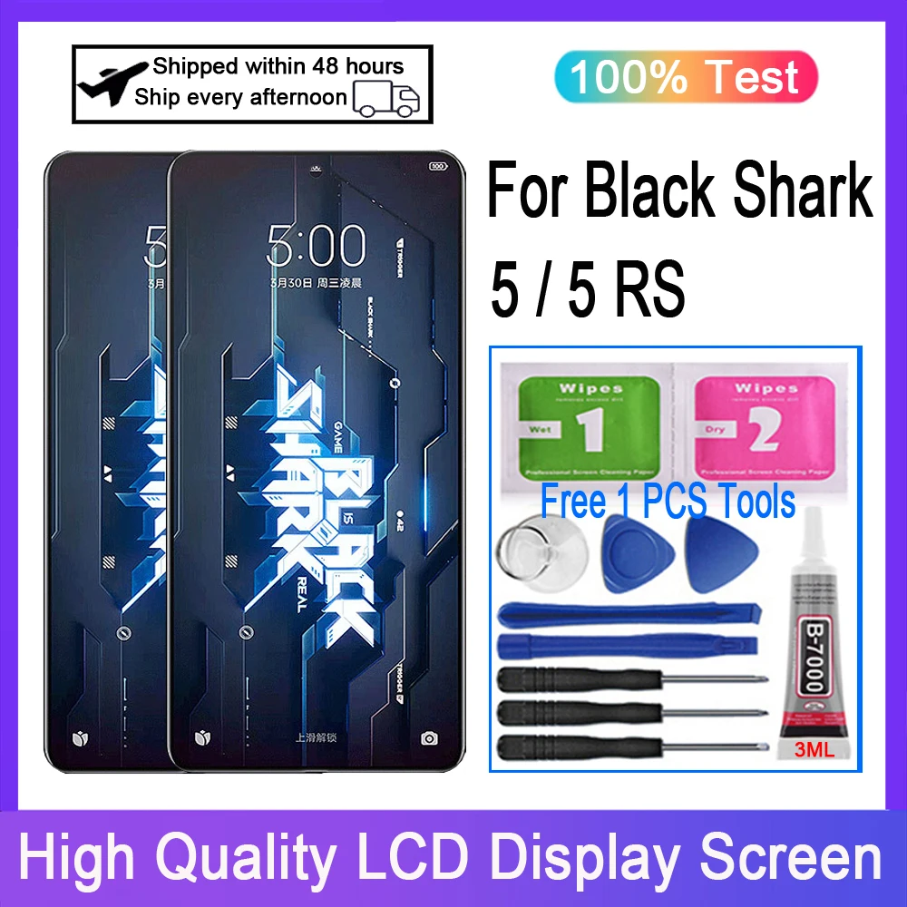 

TFT For Xiaomi Black Shark 5 LCD Display Touch Screen Digitizer For Xiaomi Black Shark 5 RS LCD