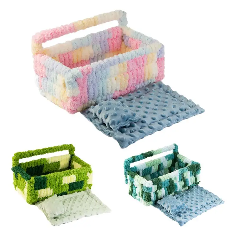 ptasie gniazdo dla papug Oddychające łóżko Wygodne miękkie Ciepłe z poduszką i do spania