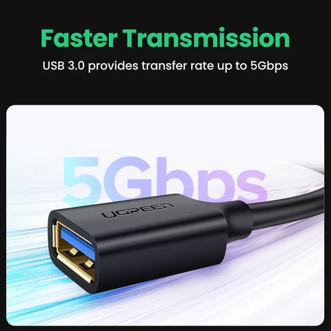 UGREEN USB 3.0 Удлинительный Кабель