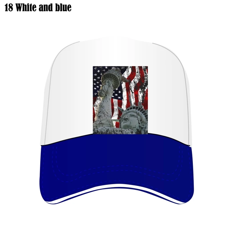 S. Independence Day. Memorial Day. Patriotic Bill Hats. 4th Of July Cap Mesh Unisex Custom Hat