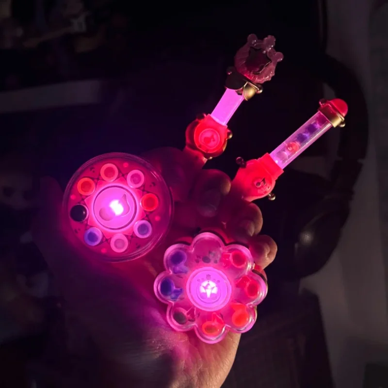 Фото Magic Wand Bandai Ojamajo Doremi — коллекционная палочка Porun Light-Up Transformation Gashapon (в наличии) №2