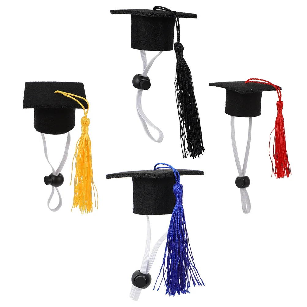 4 шт. выпускная кепка для домашних животных костюм кролика мини-капелюшок