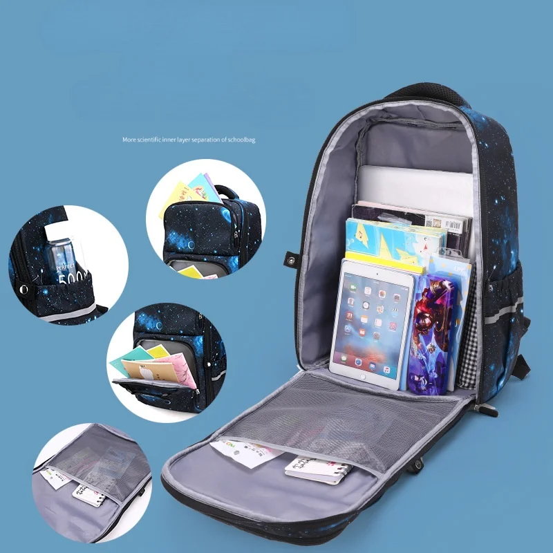 Trolley Luggage school bags for boys Girls Children School Bags Mochilas Kids Backpack With Wheel school backpack kids Schoolbag