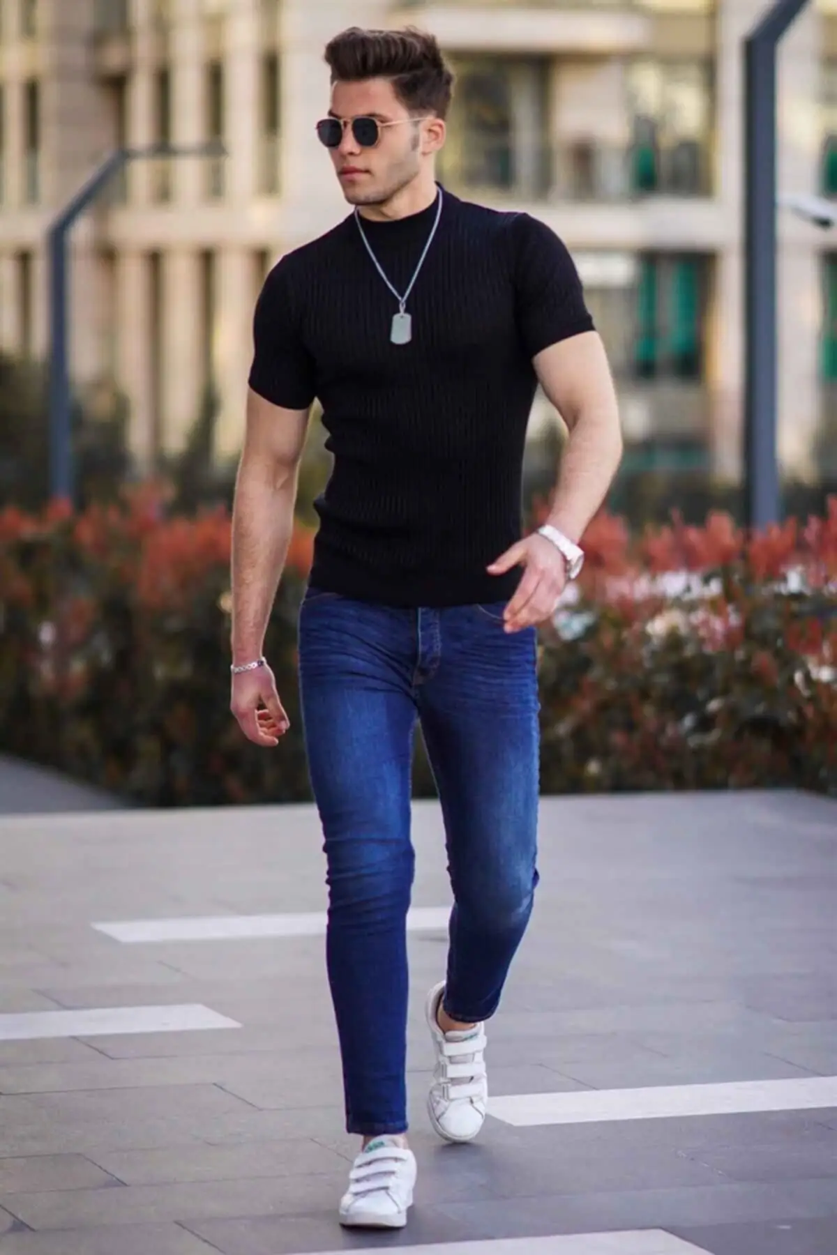 

Half Fisherman Sweater Black Men's T-Shirts Men's T-Shirts Sport Stylish 2021
