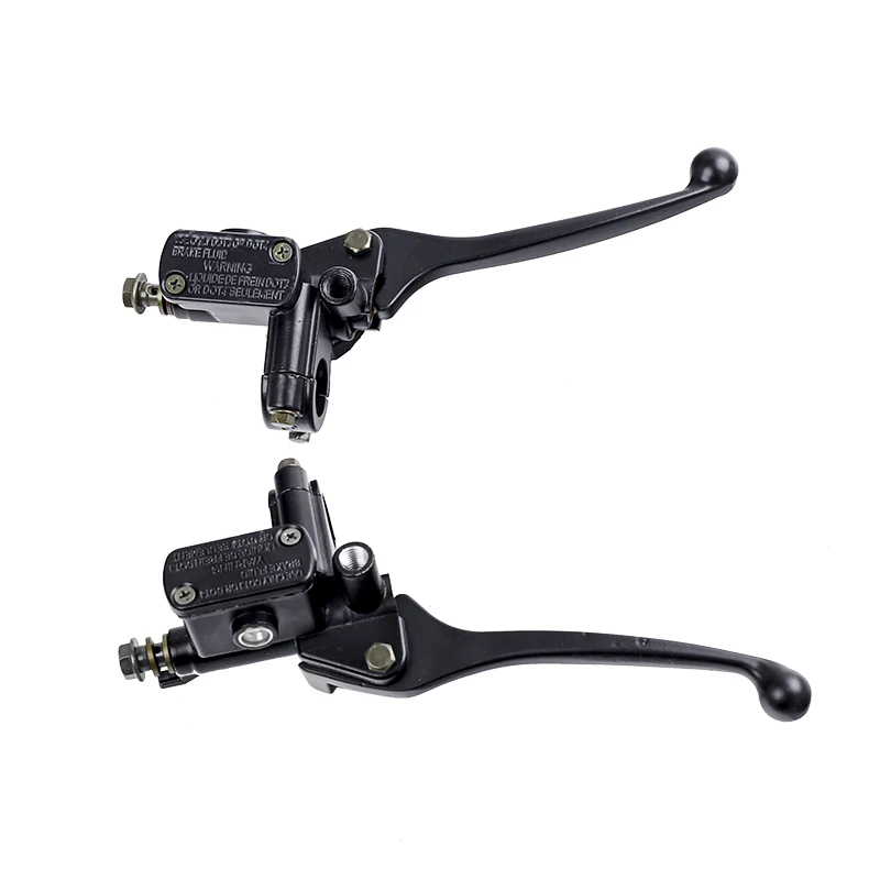 

Главный цилиндр мотоцикла 1 пара, Гидравлический тормозной рычаг для внедорожника, питбайка, тормозной насос, передний тормозной клатч, ква...