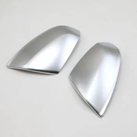 1 pair new car front wing mirror cover cap silver abs fit for bmw x1 e84 f20 f21 f22 f30 f32 f33 f36