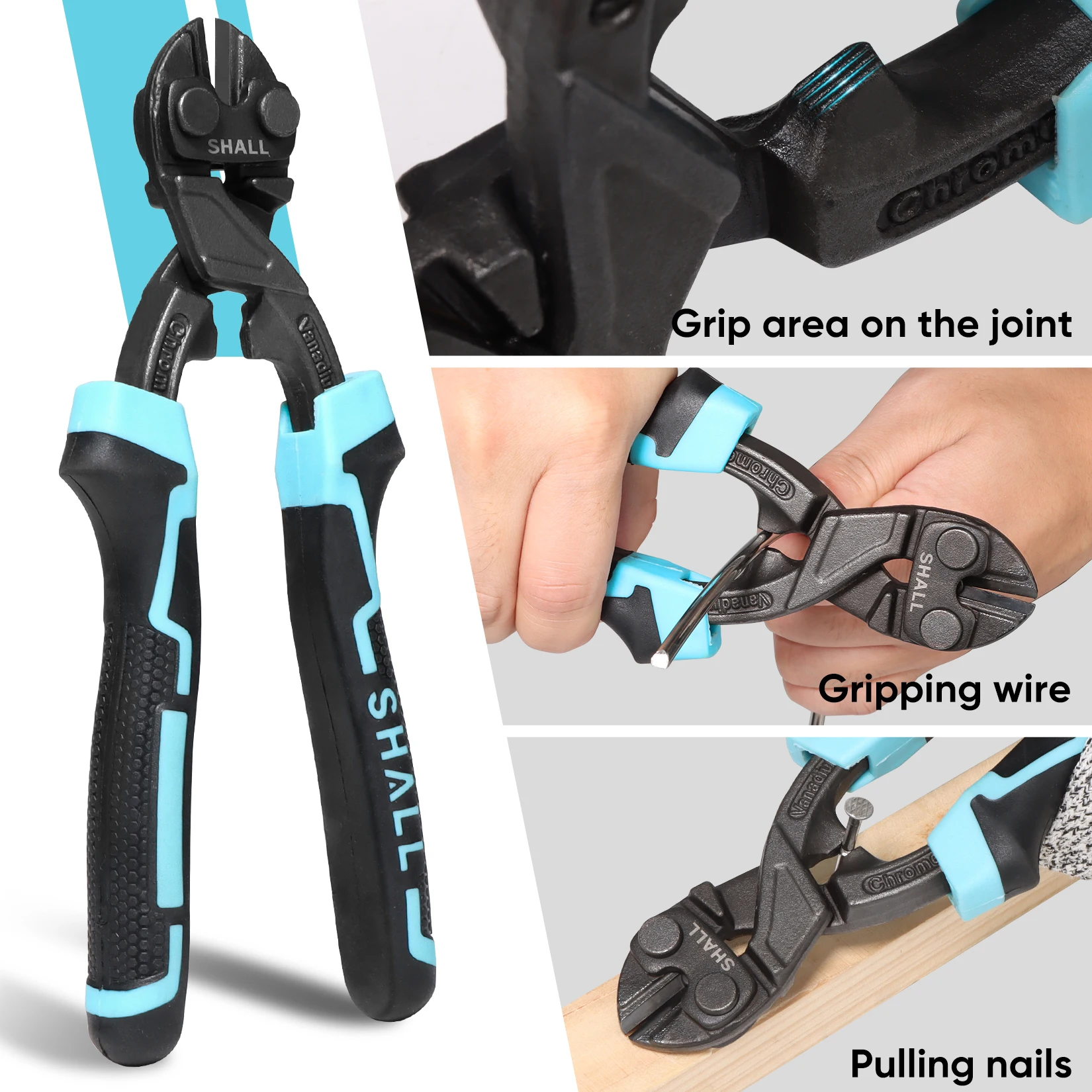 Мини-болторезка толщиной 200 мм (8 дюймов) небольшой сверхпрочный резак для