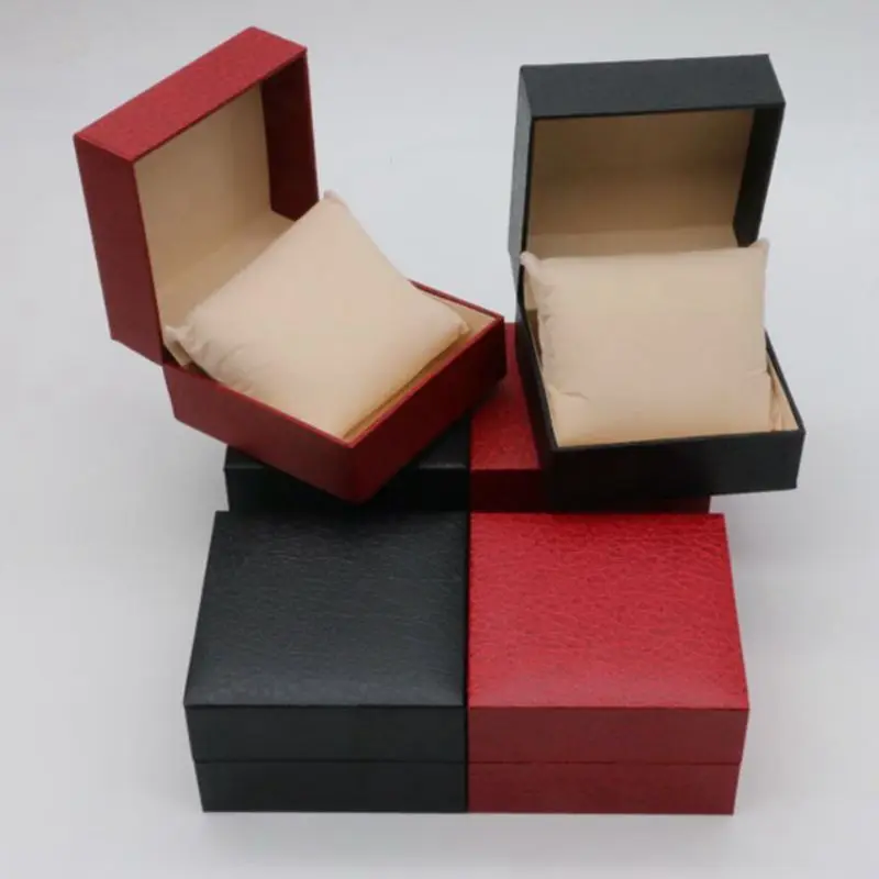 Женский Ящик Для Хранения Часов С Узором Личи Браслет Органайзер Ювелирных