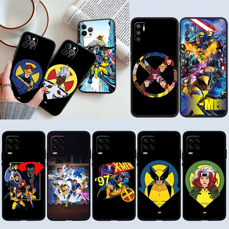 Чехол для телефона X-Men ➗ Samsung Galaxy Note 8 9 10 20 Ultra Lite Plus A03 A06 A16 M35 A11 M21 J7 J8 Prime Core Pro Quantum 2