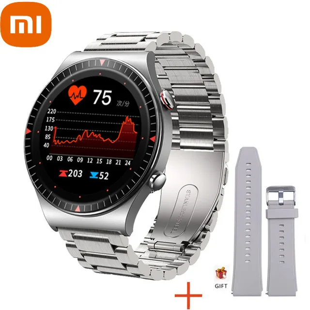 

Смарт-часы XIAOMI с поддержкой Bluetooth, 4G ROM, мужские Смарт-часы с функцией записи местной музыки и фитнес-трекером для телефона Huawei GT2 Pro