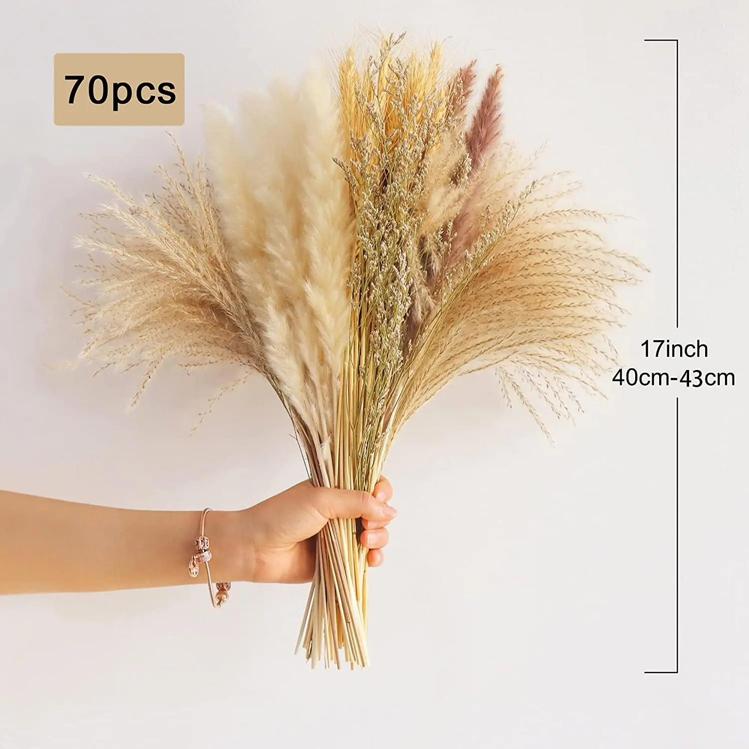 

Набор букетов из сушеной пампасной травы Ocedes