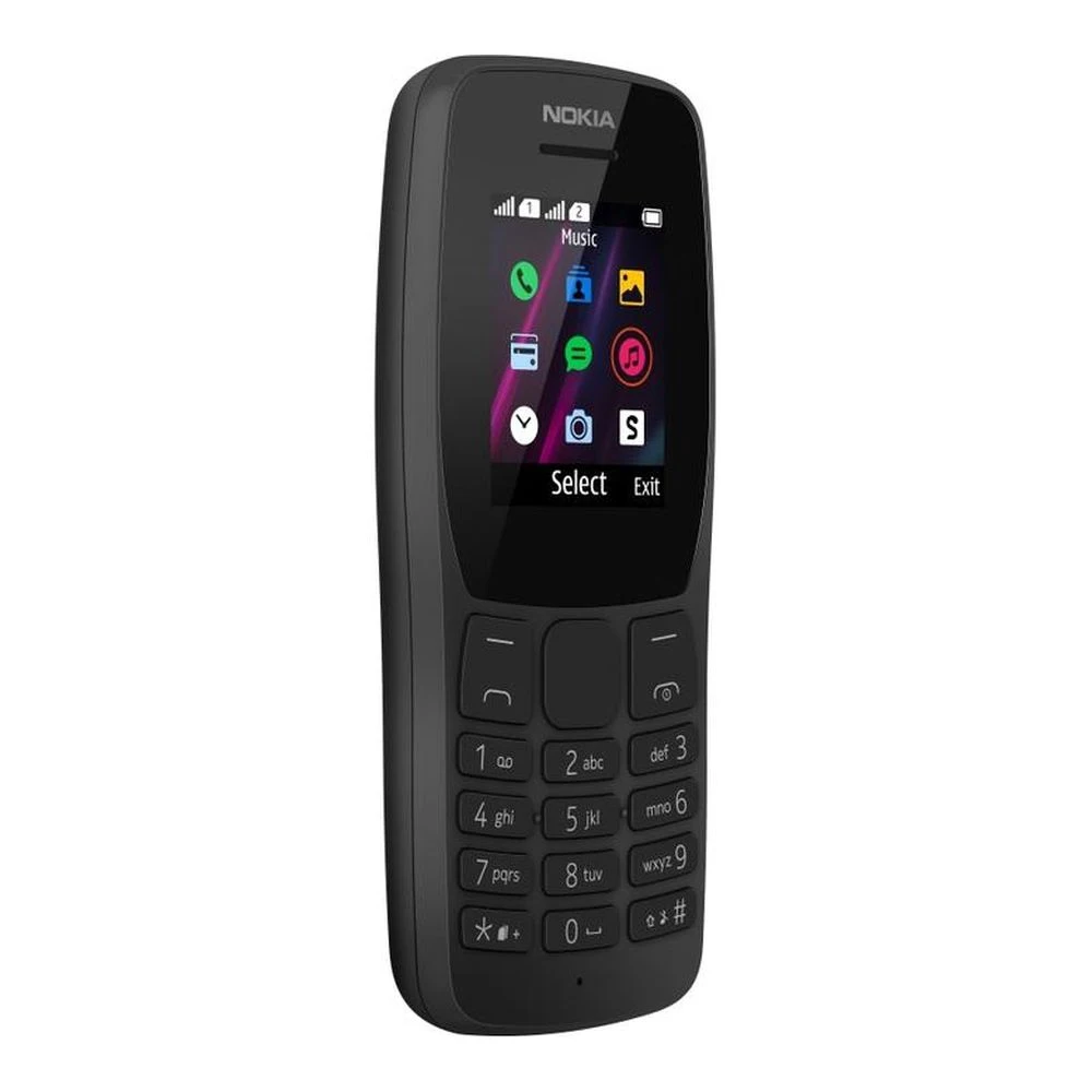 Смартфон Nokia 110 ТА-1192 Black 1.77" 4MB 11MB Dual Sim 800 мАч