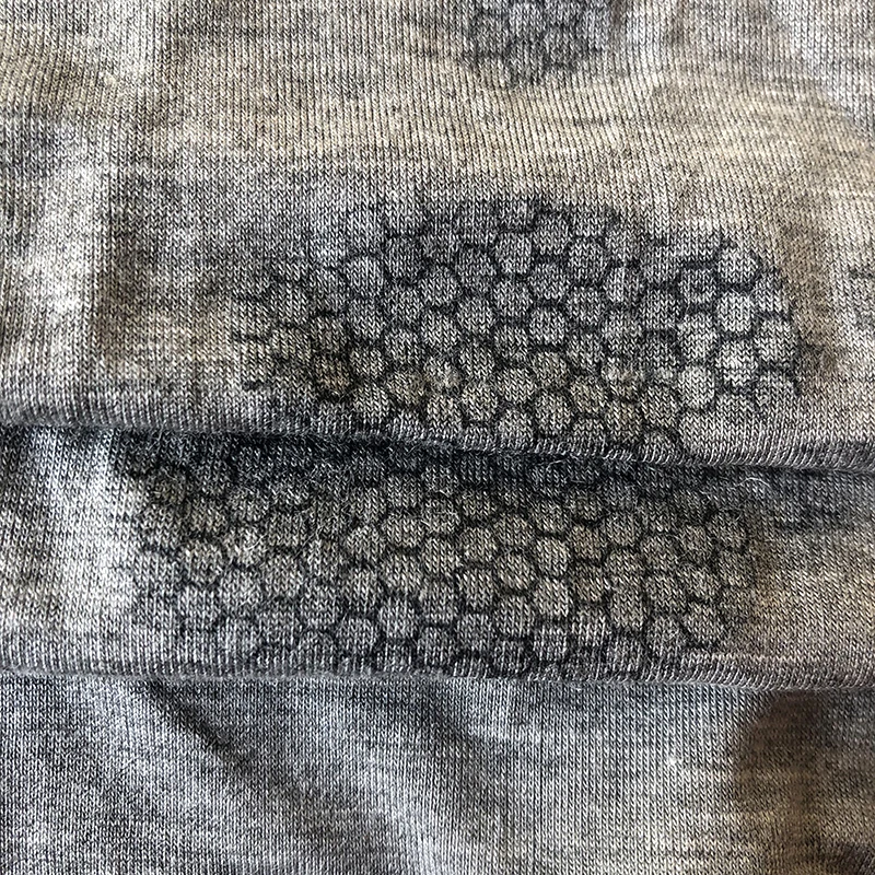 

100x180cm Honeycomb Graphene Fabric Anti-static Bacteria Moisture Soft Knitted Breathable Healthy Materials for Underwear