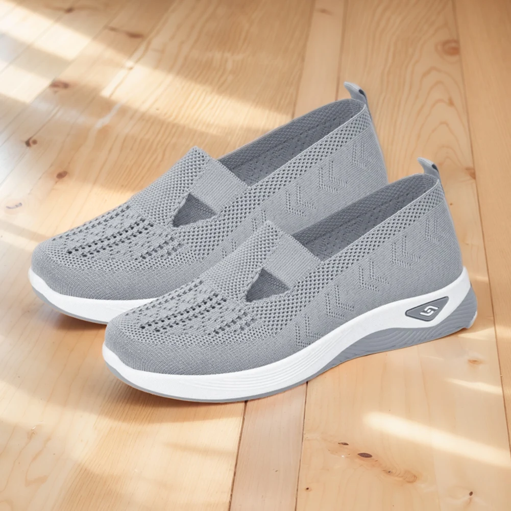 Дышащая прогулочная обувь. Удобная повседневная рабочая Нескользящая