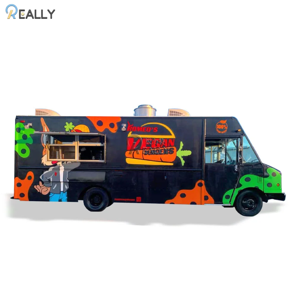 

Custom Size Street Mobile Kitchen Pizza Trailer Taco Restaurant Fast Food Kiosk Bbq Food Truck