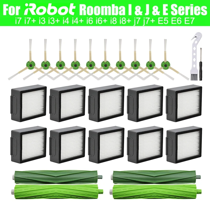 

Запасные части для робота-пылесоса Irobot Roomba I3 + I4 I4 + I6 I6 + I7 I7 + I8 I8 + J7 J7 + E5 E6 E7